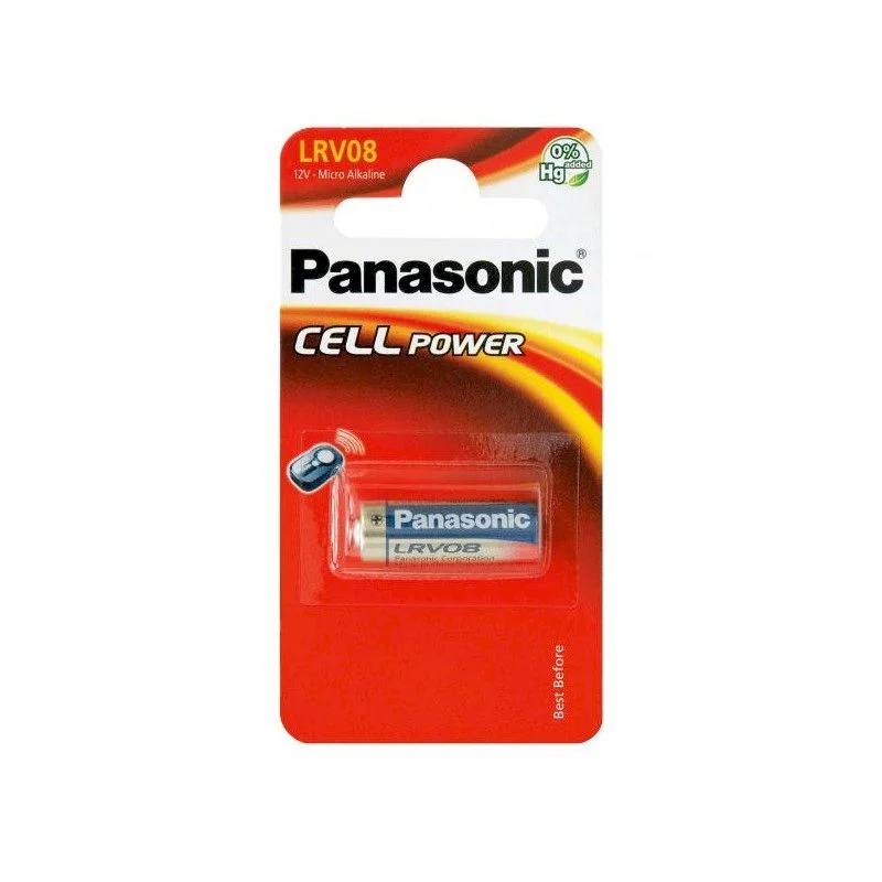 Pile b?ton micro alcaline LRV08 Panasonic - Saldi Straordinari – Offerte Speciali Disponibili Adesso Pile alcaline LRV08 23A12V 23A - SONECTRAD / BRN - V23GA12V