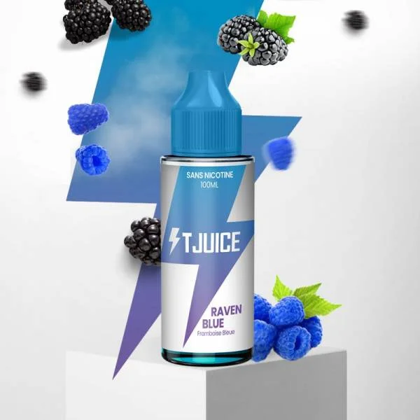 E-liquide Raven Blue Tjuice 100ml - Saldi Straordinari – Offerte avis Speciali Disponibili Adesso