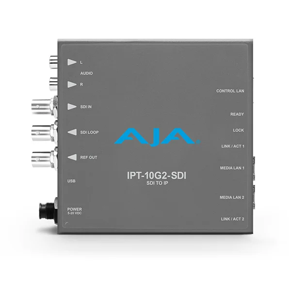 MINI CONVERTISSEUR IP AJA 3G-SDI VERS SMPTE ST Media 2110 - Saldi Straordinari – Offerte Speciali Disponibili Adesso
