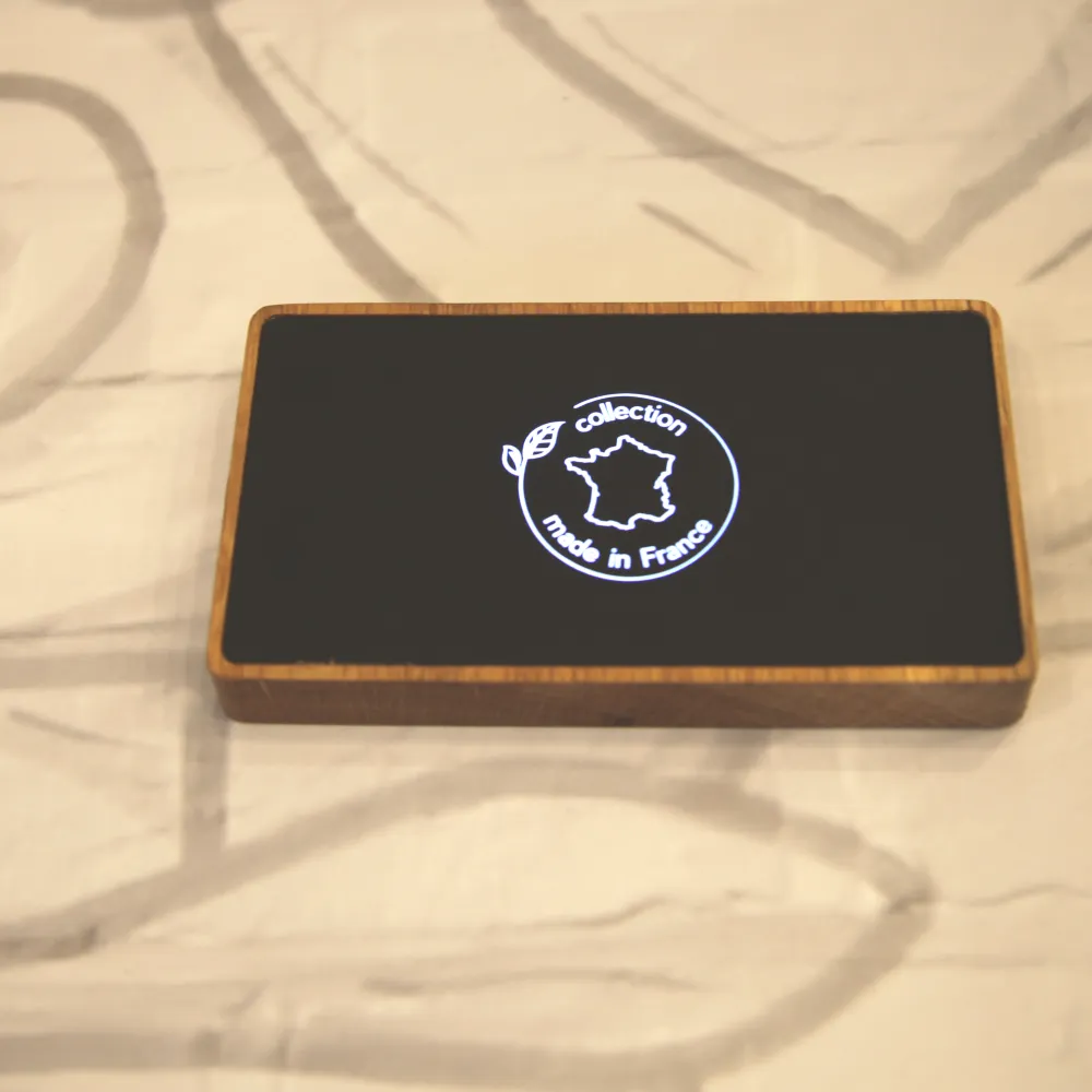 Powerbank magnétique bois 5000 - ​Drones Naturel Professionnels & Grand Public | Boutique Française