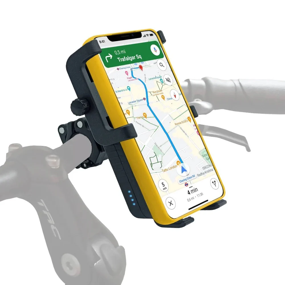 Support téléphone avec batterie intégrée Cyclotron Sunslice - Tout pour Créer des Expériences Mémorables en Extérieur - Cyclotron sunslice