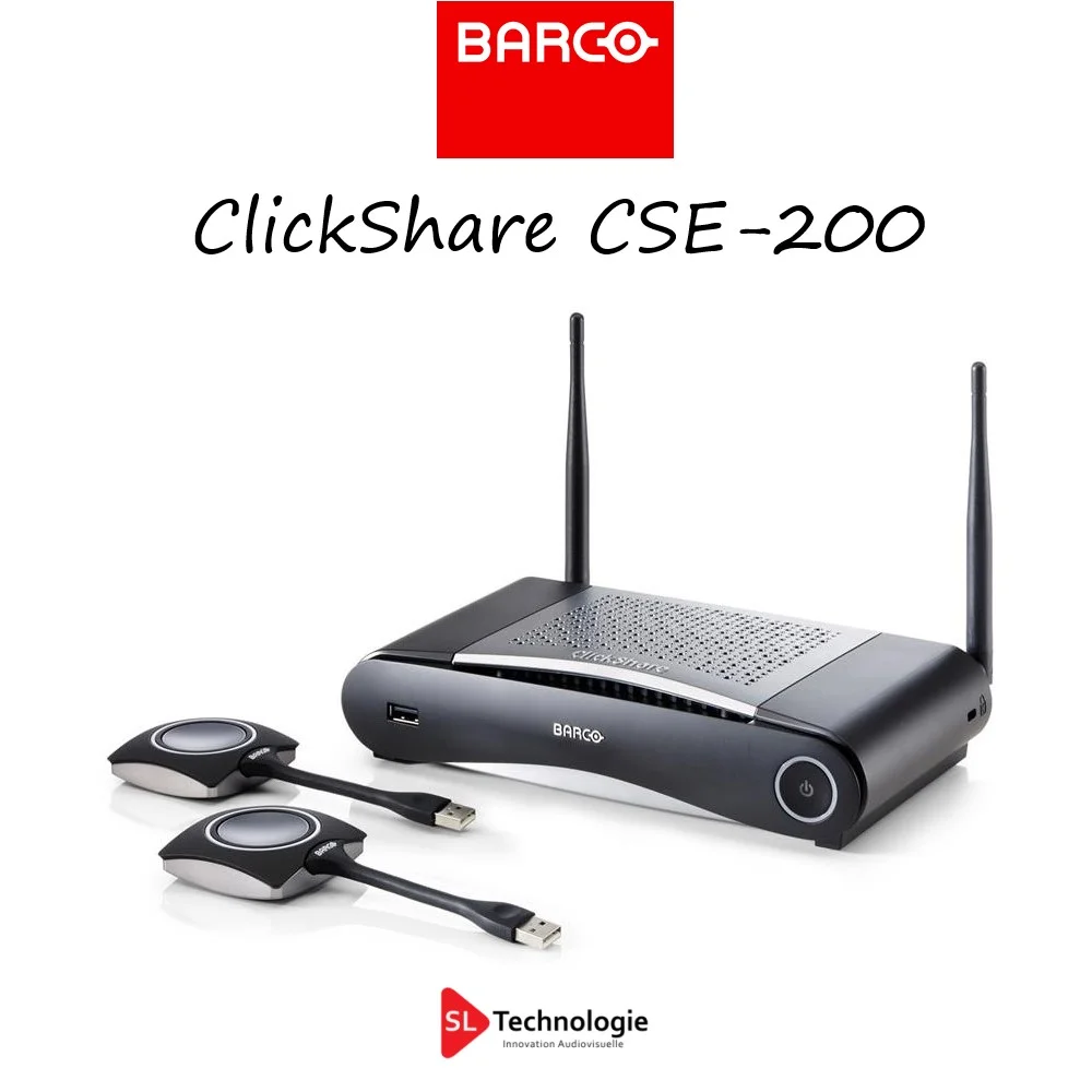 ClickShare CSE-200 BARCO – Archive - Saldi Straordinari – Offerte Speciali Disponibili Adesso - Red wing