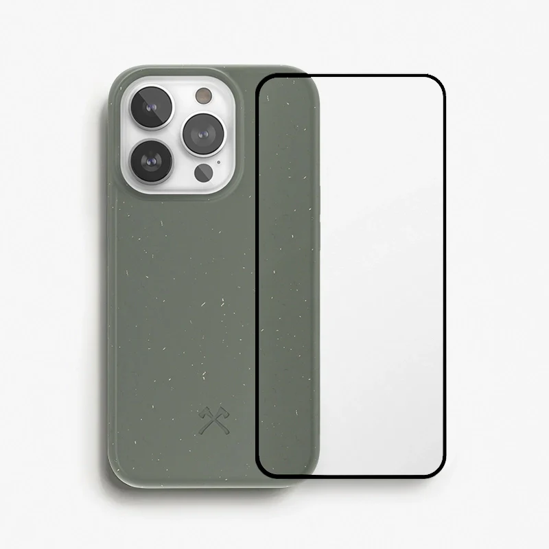 Bio Case + Fullscreen verre trempé iPhone 14 Pro vert - ​Drones Professionnels & Grand Public | Boutique Française​ - {'count': 2, 'name': 'Series'}