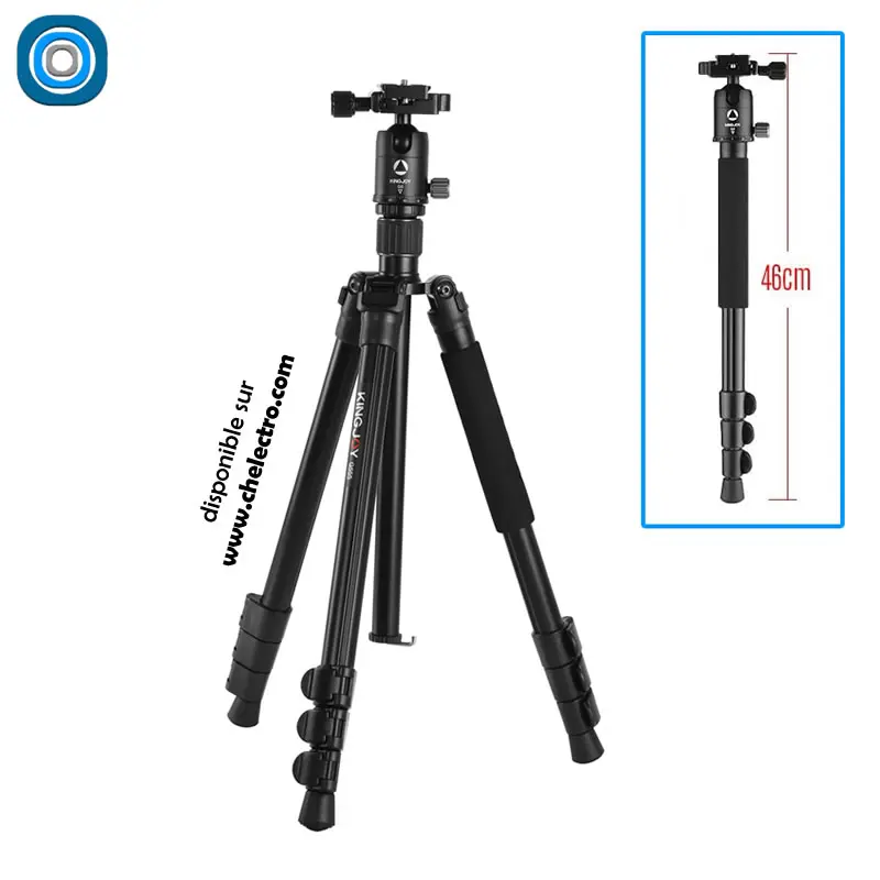 Trépied + monopied PRO | 155cm - ​Drones Professionnels & Grand Public | Boutique Française​ - {'count': 4, 'name': 'rotule'}
