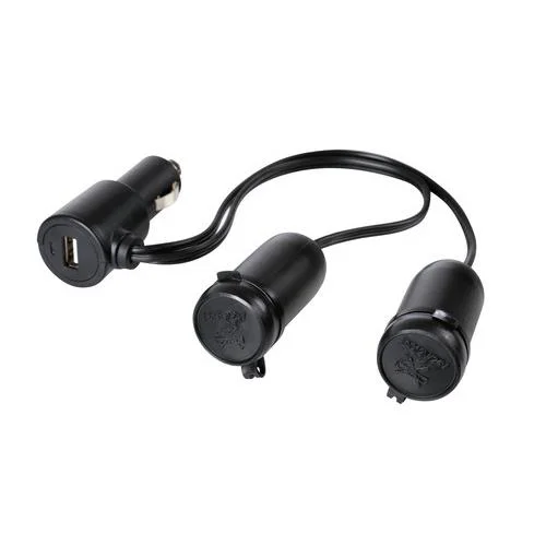Double prise allume cigare sortie USB sorties Accessoires Outdoor Liberté Mouvement