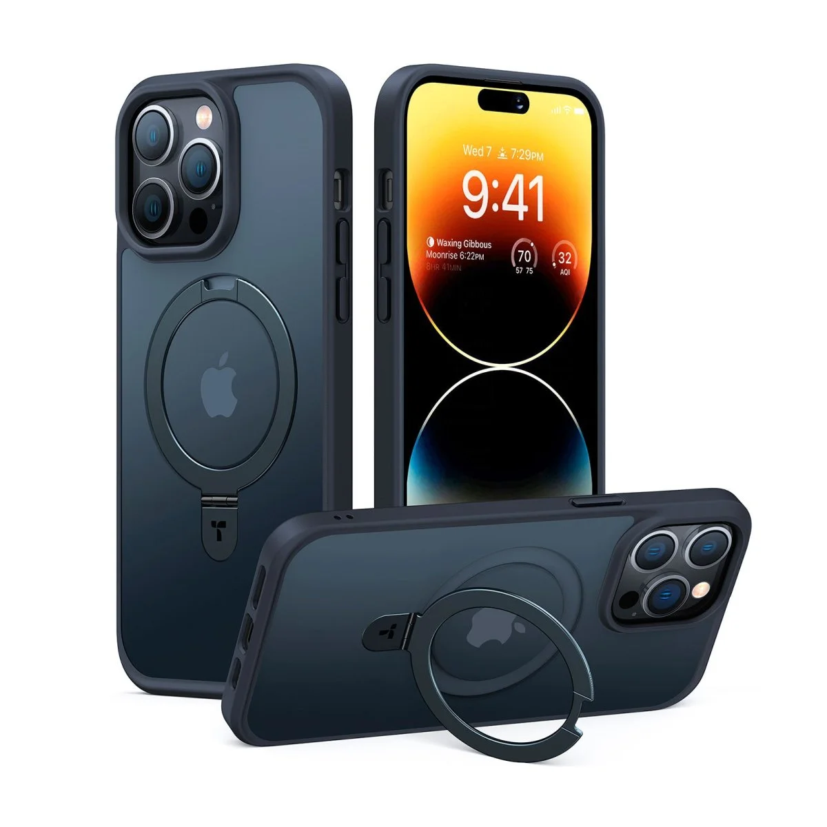 Coque UPRO Ostand pour iPhone 15 pro, avec Magsafe et béquille – Torras - Organisation de la maison avec des solutions de rangement - {'count': 1, 'name': 'MéTallique'}