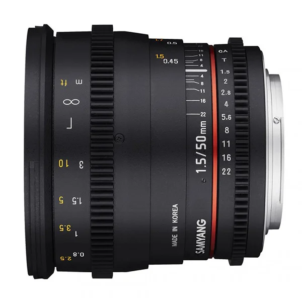 Samyang mm T1.5 VDSLR Micro Objectif Cinéma Saldi Straordinari Offerte Speciali Disponibili Adesso