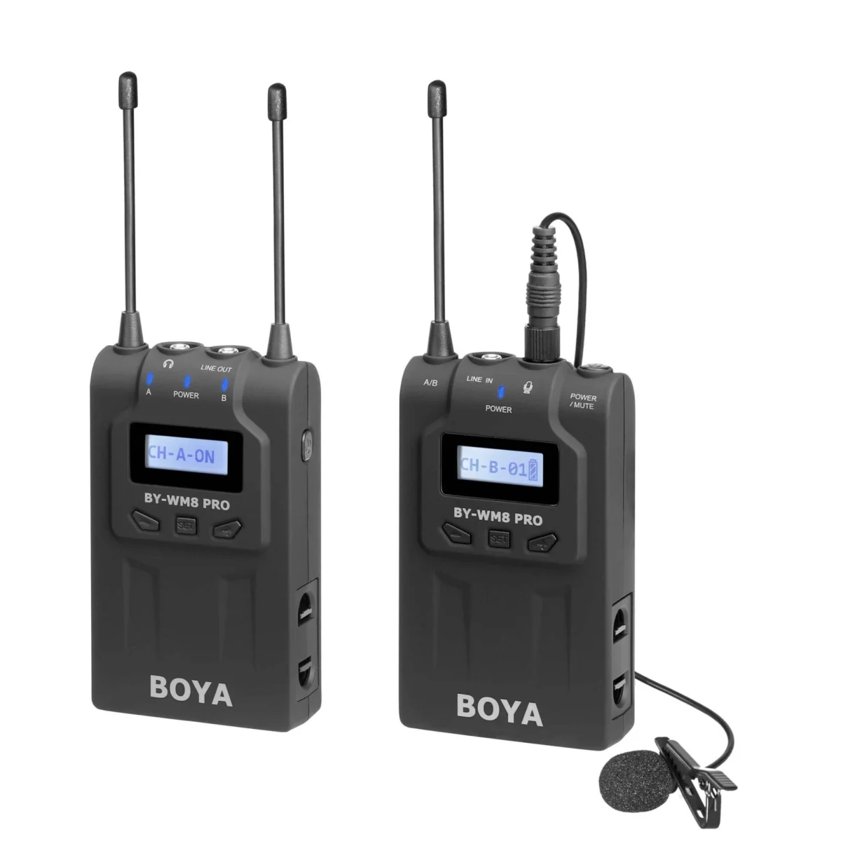 Microphone sans fil Boya BY-WM8 PRO-K1 - Saldi Emetteur Straordinari – Offerte Speciali Disponibili Adesso