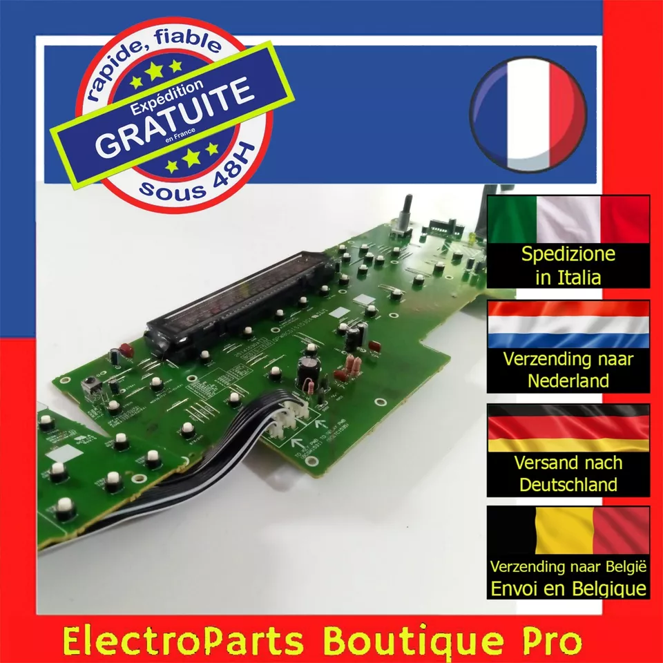 Carte de commande QPWBCDIS1530A pour hifi ONKYO TX-NR636 - ​Drones Professionnels & Grand Public | Boutique Française​ - {'count': 1, 'name': 'boussole'}