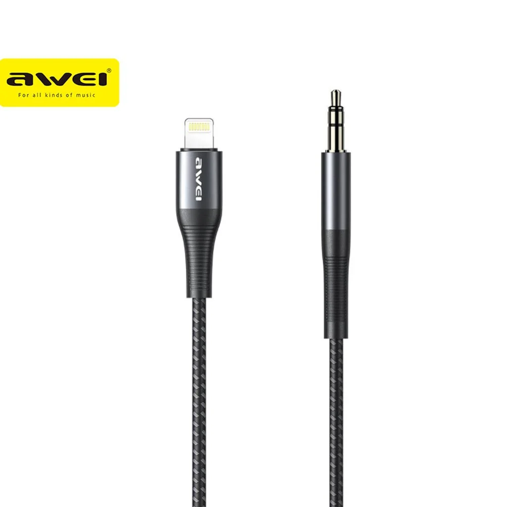 Adaptateur lightning jack Awei cl116l ​Drones Professionnels Grand Public Boutique Française