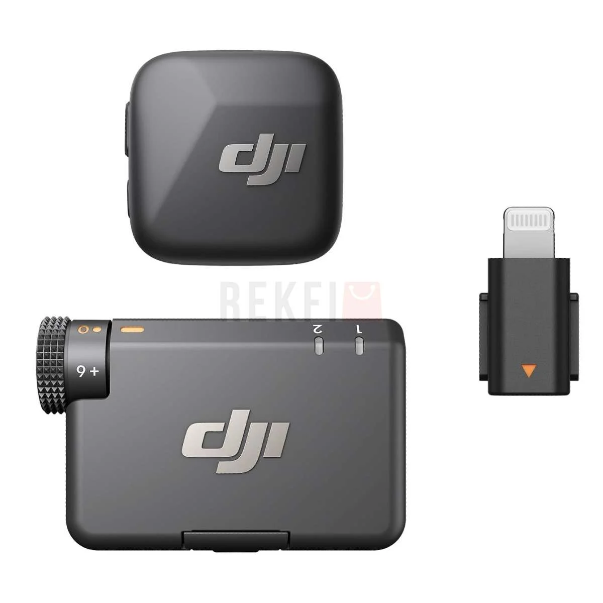 DJI Mic Mini TX RX Adaptateur Iphone Lightning Ultra-léger Audio HQ Utilisation Annulation Bruit Limite Auto-Microphone Fil Saldi Straordinari Offerte Speciali Disponibili Adesso