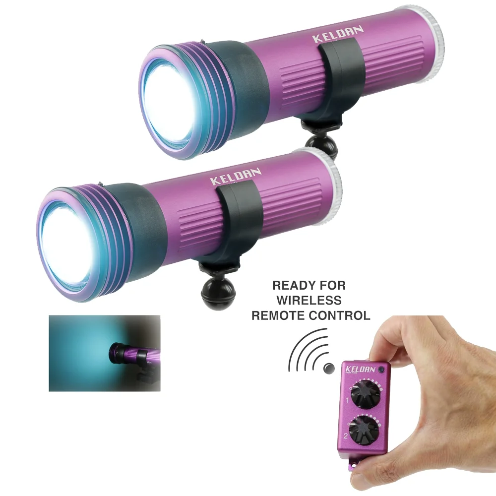 KELDAN SET VIDEO 8XR 18000lm AMBIENT - Saldi Faible Straordinari – Offerte Speciali Disponibili Adesso