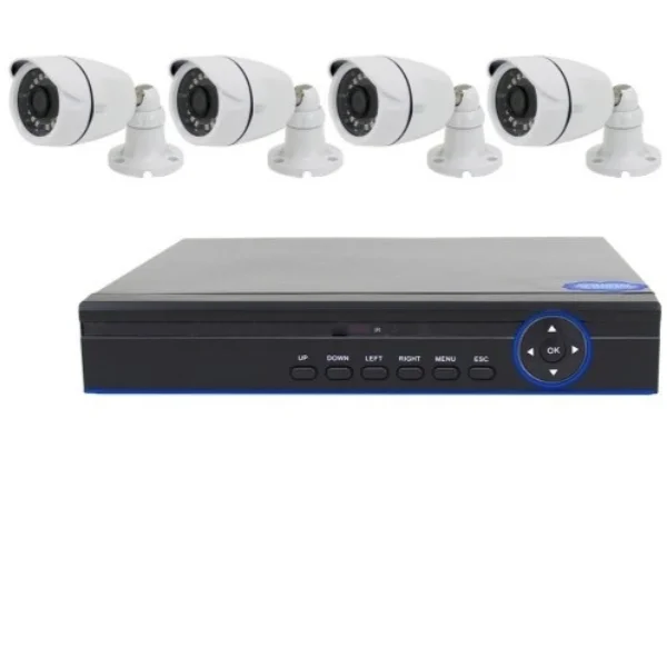 Kit de caméra AHD d’extérieur MULTISTAR 4 canaux 2MP/1080p - Vins Rouges Harmonieux pour Chaque Occasion - {'count': 1, 'name': 'Dur'}