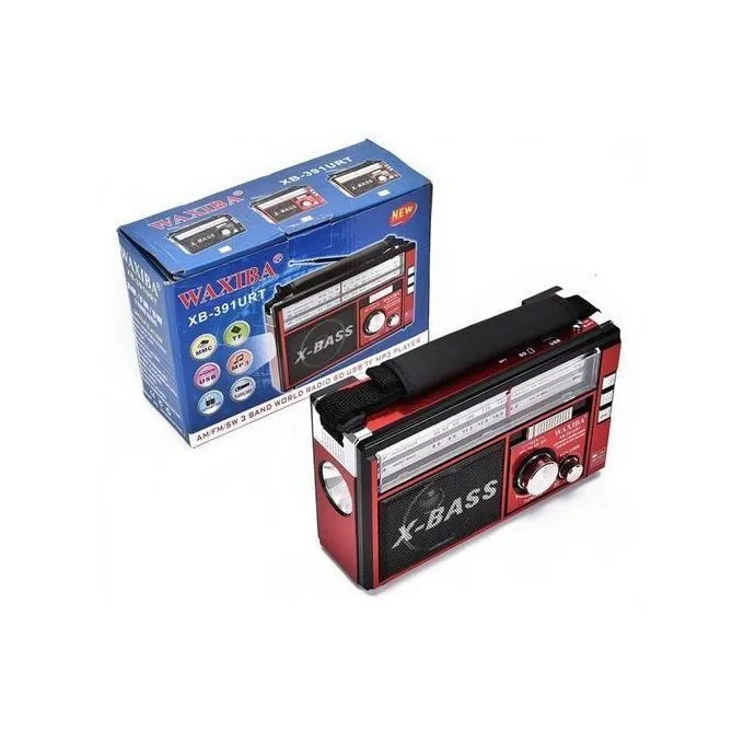 XB- 391URT – Radio Portable Avec Ecran – Noir/Rouge - ​Boulangerie-Pâtisserie | Pain au Levain & Viennoiseries​ - {'count': 1, 'name': 'Bread'}