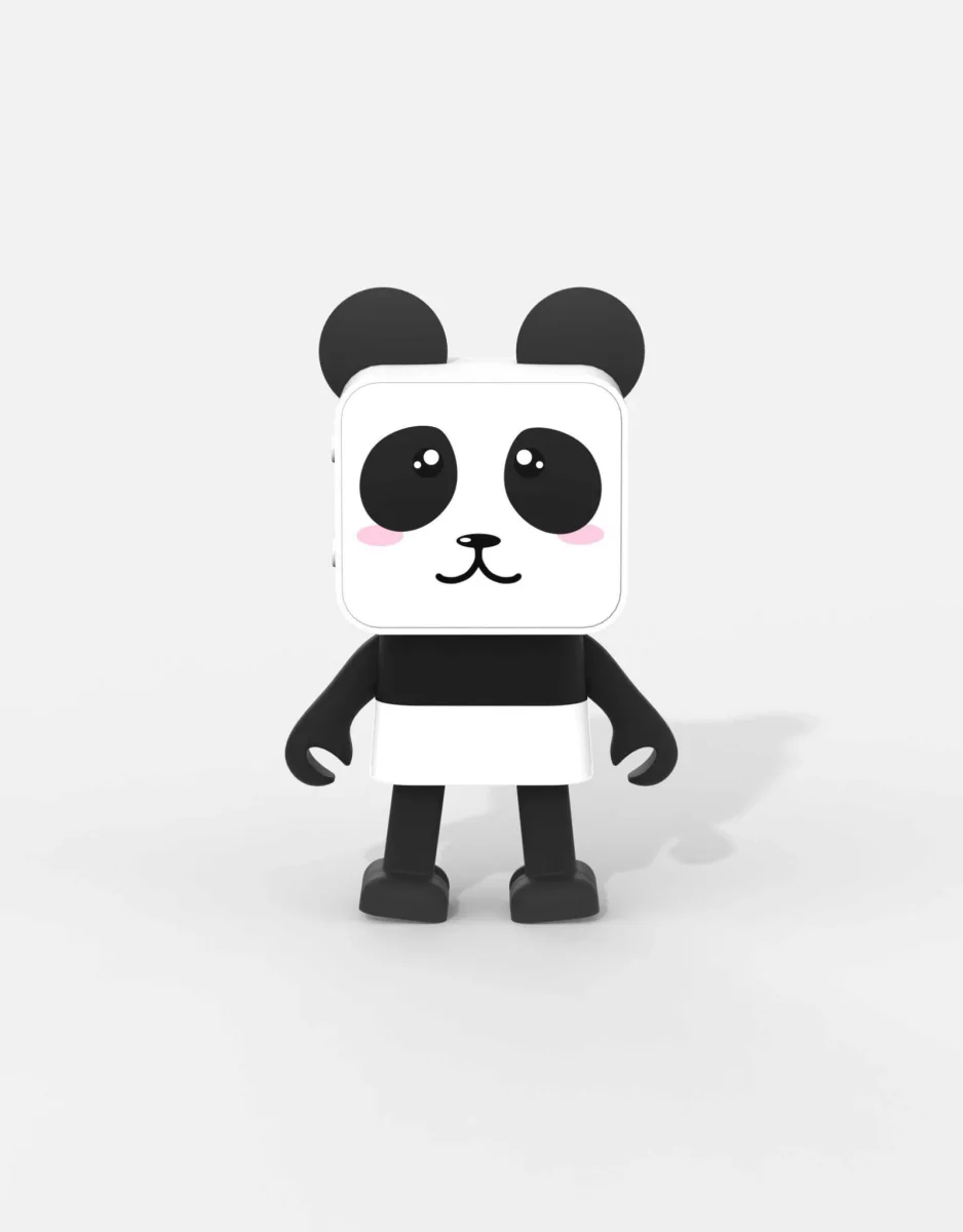 Haut-parleur - Animaux dansants - Panda - MOB - Boutique Maman & Bébé – Produits Essentiels au Quotidien Enceinte Bluetooth Dancing Animal Panda - 3W - Danse en Musique - Mode  Stéréo TWS - MOB - Blanc Noir - Enfant - 29.99€ - Kiabi