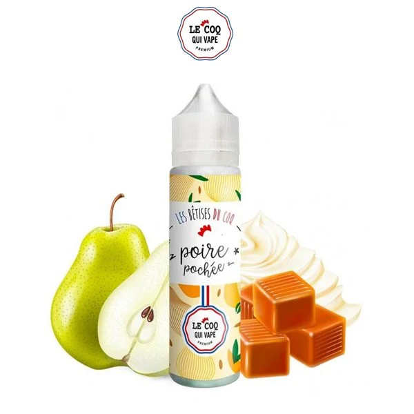 E-liquide Poire Pochée Le Coq Qui Vape 50ml - Saldi Straordinari – Offerte Speciali Disponibili Adesso - crème brûlée e-liquide poire pochée coq