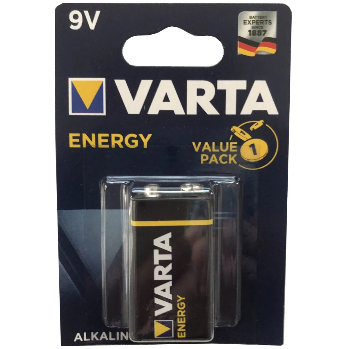 Pile Alkaline Varta 9V - Accessoires Outdoor pour Plus de Liberté de Mouvement Contre-sanglons - Gruppo Selleria Equipe