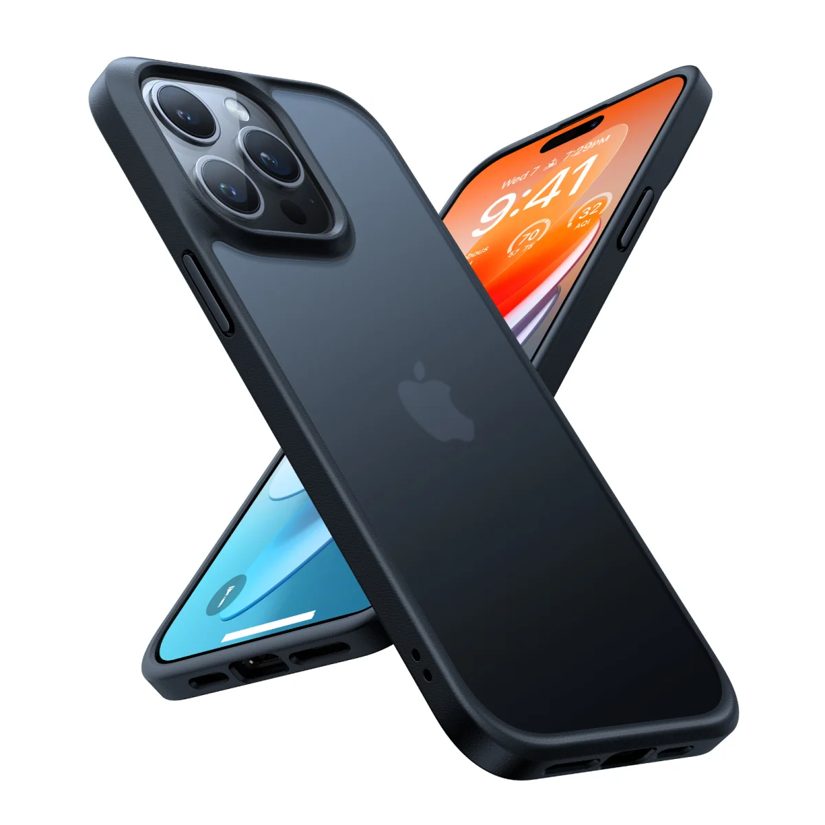 Coque Guardian Series mate antichoc pour iPhone 15 Pro – Torras - Organisation de la maison avec des solutions pièce de rangement