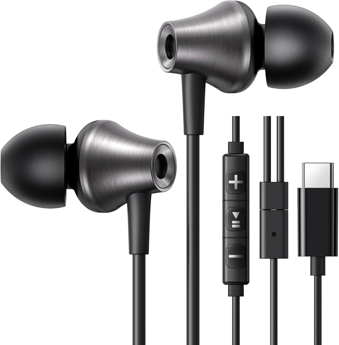 Écouteurs USB-C filaire intra-auriculaires avec contrôle de volume – 35754 – UGREEN - Organisation de la maison avec des solutions de rangement ACOCOBUY Écouteurs avec Microphone pour Redmi Note 14/13 Pro/12/11/10S/15C  | Radio Ecouteur Intra-auriculaires Casque 3,5 mm