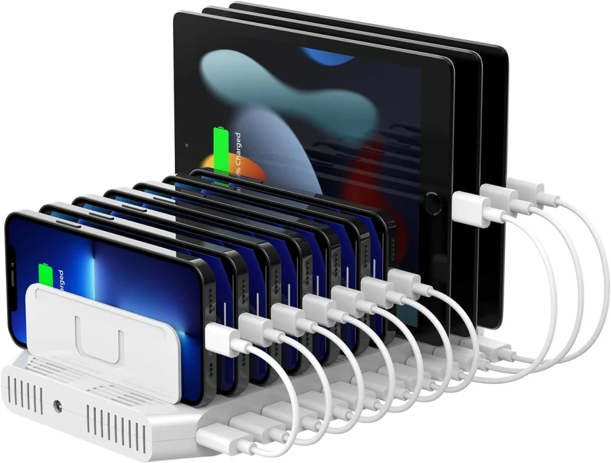 Station charge Ports 60W Unitek Organisation maison solutions rangement