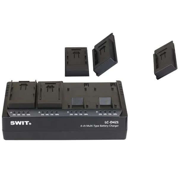 SWIT LC-D421-BODY – Chargeur 4 voies pour batteries DV - Saldi Straordinari – Offerte Speciali Disponibili Adesso BCF045012 | Chargeurs de batterie automatiques