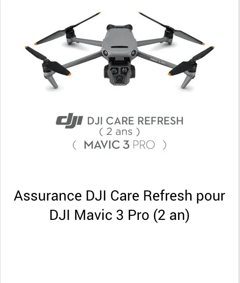 Assurance DJI Care Refresh pour DJI Mavic 3 Pro (2 ans) - ​Drones Professionnels & Grand Public | Boutique Française​ - albert assurance an amp boutique