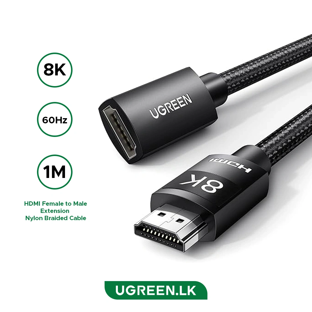 Câble d’extension HDMI 8K@60hz 1 mètre Tidy – HD151 – 40447 – UGREEN - Organisation de la maison avec des solutions de rangement