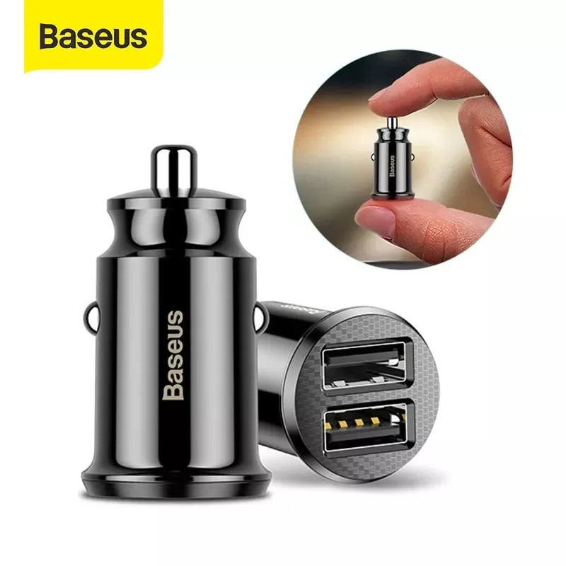 Baseus Mini Chargeur de voiture double USB - Saldi Straordinari – Offerte Speciali Disponibili Adesso - Modele