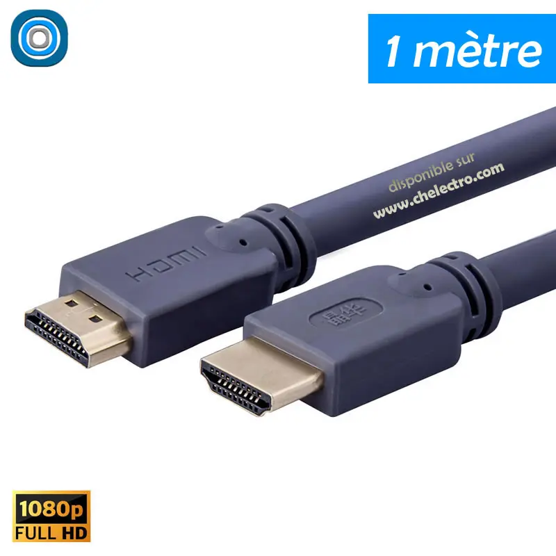 Câble HDMI Premium | 1m - ​Drones Professionnels & Grand Public | Boutique Française​ - carver m1 5t | m amp boutique