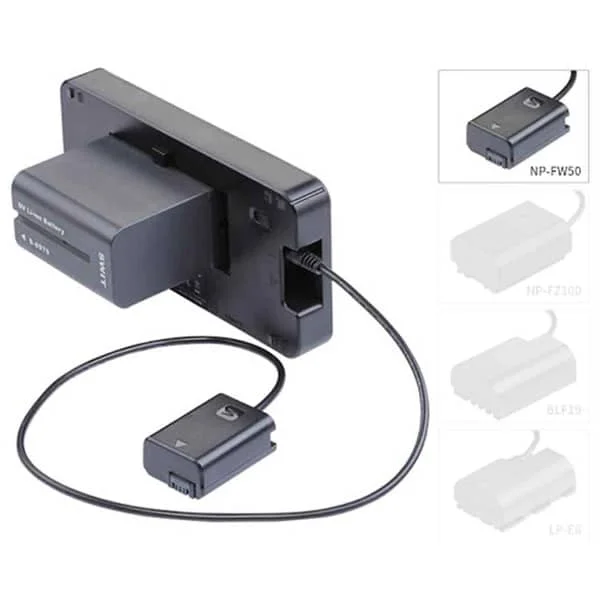 SWIT MA-55C1 – Batterie factice NP-FW50 pour Sony Alpha 7II/7RII/7SII - Saldi Straordinari – Offerte Speciali Disponibili Adesso - {'count': 1, 'name': 'Black'}