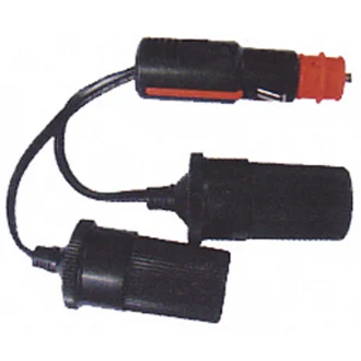 Double prise allume-cigare 12/24 V 16 A - Accessoires Outdoor pour Plus de Liberté de Mouvement Prise allume-cigare double sortie USB puissance 2,1A | 050682 |  3414970010599 | LEGRAND
