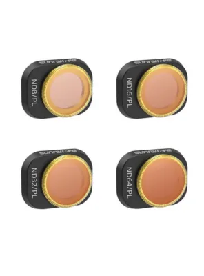 SUNNYLIFE – Kit de 4 Filtres ND/PL pour Mini 3 et Mini 3 Pro (ND4/PL + ND8/PL + ND16/PL + ND32/PL) - ​Drones Professionnels & Grand Public | Boutique Française​ - {'count': 1, 'name': 'Pièces'}