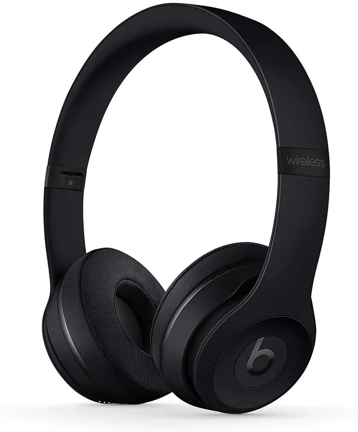 Casque Beats Wireless Écouteurs supra auriculaires Puce Apple W1 Bluetooth classe heures ininterrompu Noir Beats by Dre Organisation maison solutions rangement