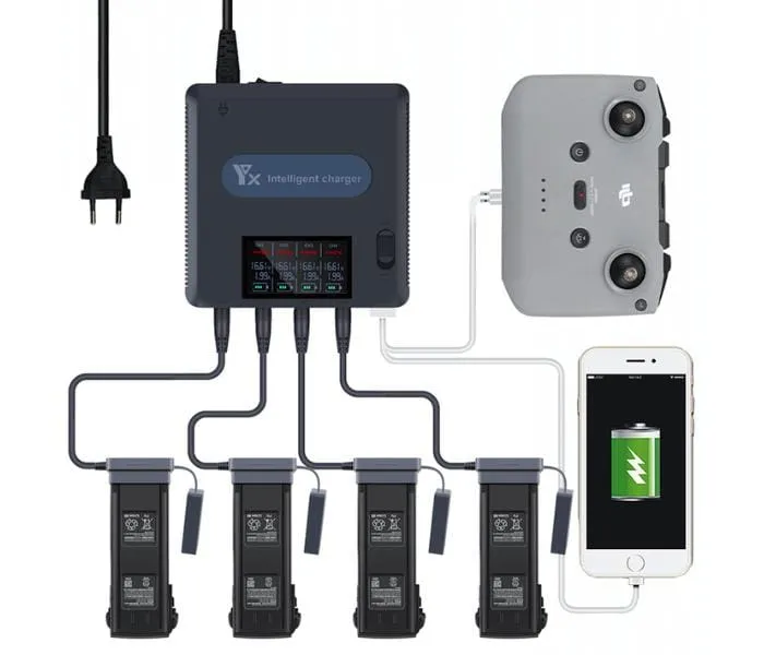 DJI Mavic Chargeur batteries mode Storage ​Drones Professionnels Grand Public Boutique Française