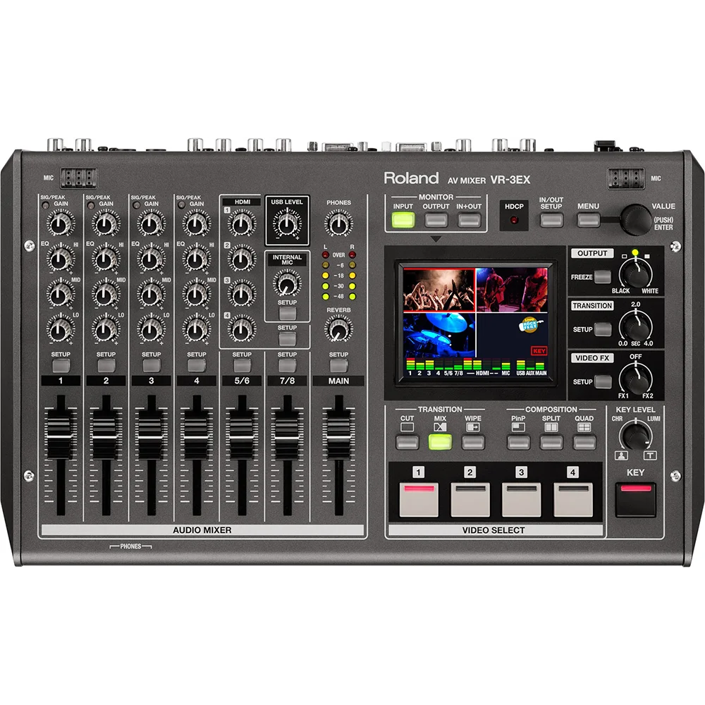 Mélangeur vidéo Roland Saldi Straordinari Offerte Speciali Disponibili Adesso