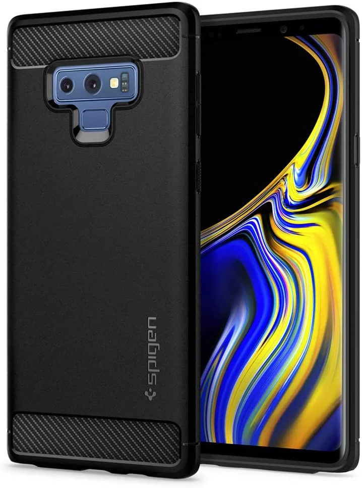 Coque compatible avec Samsung Galaxy Note 9 – Noir – Spigen Rugged Armor - Organisation de la maison avec des solutions de rangement - {'count': 1, 'name': 'Capacité'}