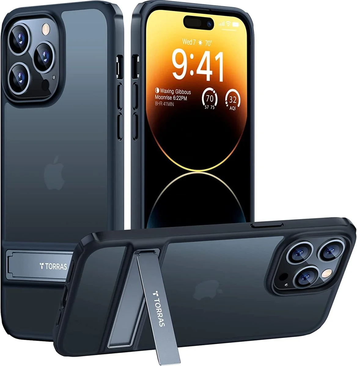 Coque pour iPhone 14 Pro vis – Torras MarsClimber(UPPRO MATE CASE) - Organisation de la maison avec des solutions de rangement