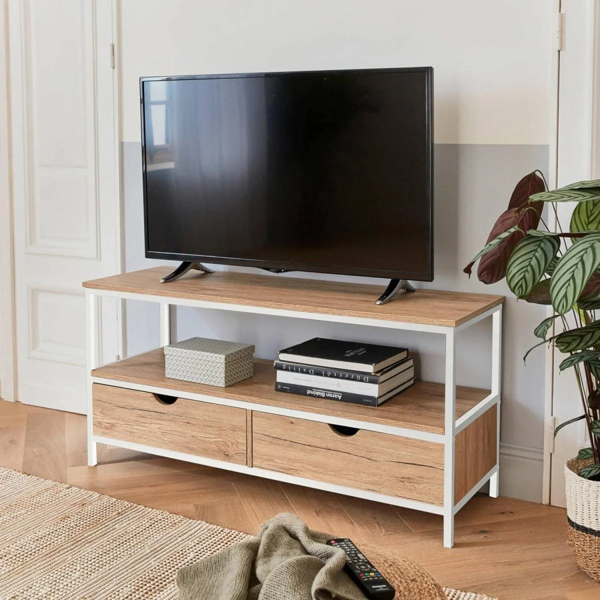 Meuble TV Loft Bois Métal | Zen - E-shop mindi mondial – Produits durables, modernes et accessibles partout