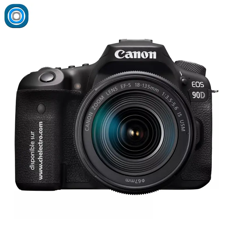 Canon – EOS 90D + Obj. 18-135mm - ​Drones Professionnels & Grand objectifs Public | Boutique Française