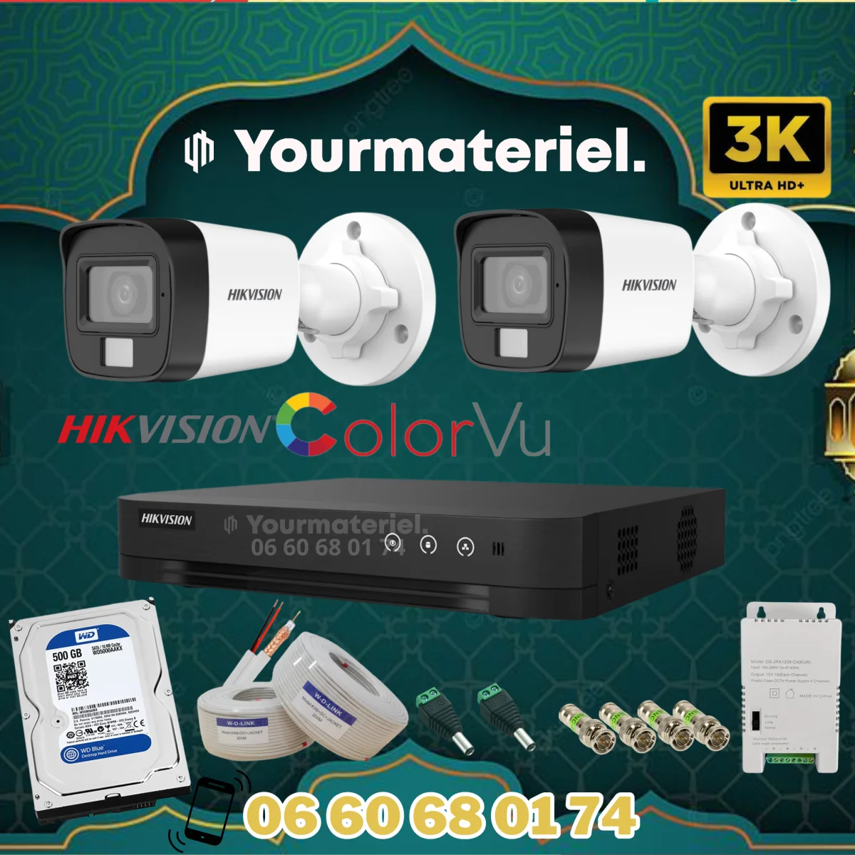 Pack Hikvision cameras Offres Spéciales Saldi Straordinari Offerte Speciali Disponibili Adesso