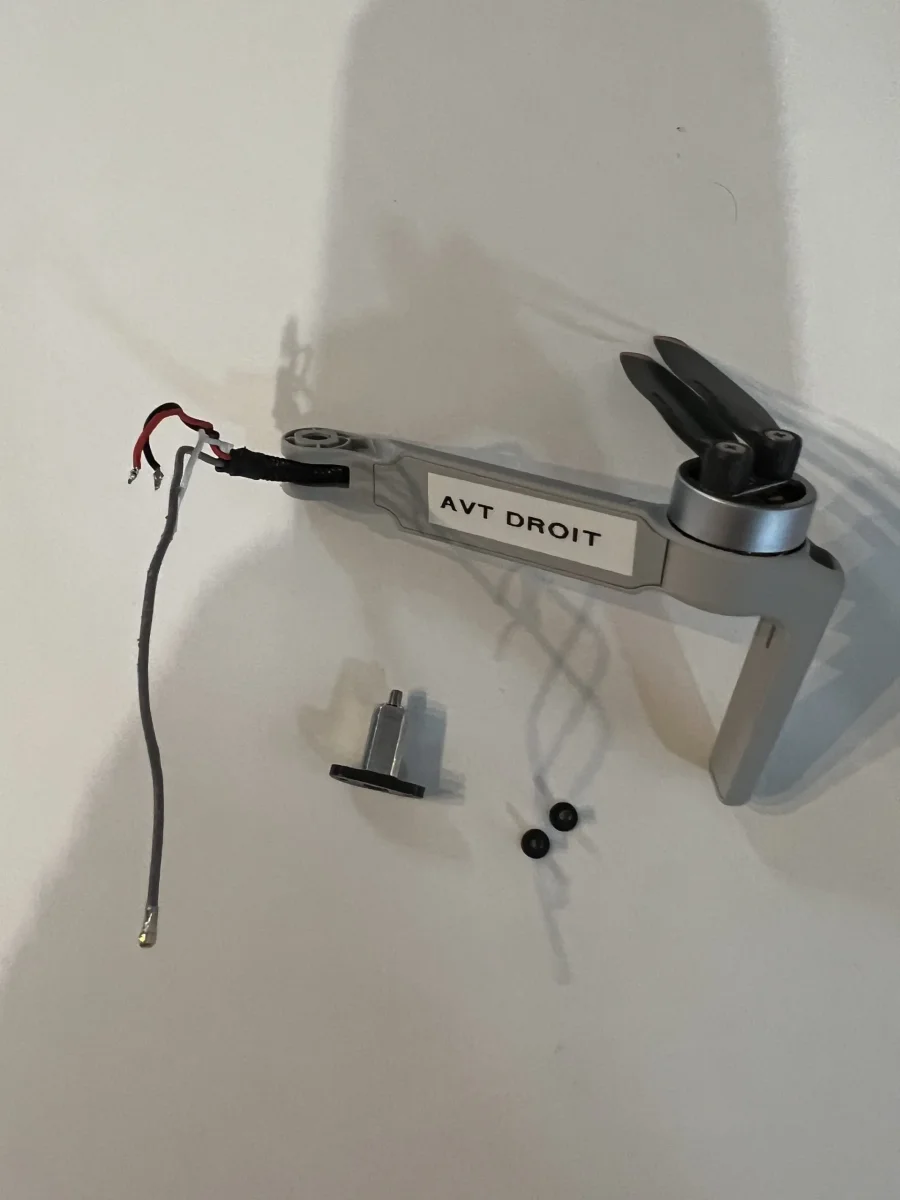 Bras droit DJI Mini Mini Axe Bras rotor Hélices ​Drones Professionnels Grand Public Boutique Française