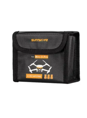 SUNNYLIFE – Sac batterue pour DJI Mini 4 Pro, Mini 3 et Mini 3 Pro (Pour trois batteries) - ​Drones Professionnels & Grand Public | Boutique Française​ - {'count': 1, 'name': 'protection'}