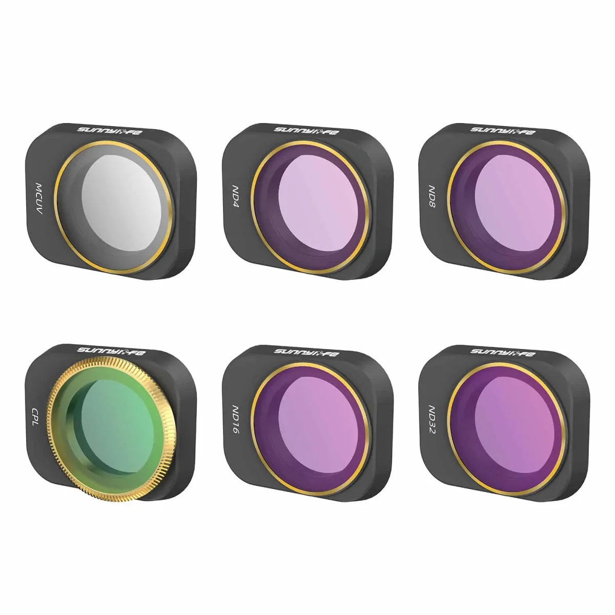 Sunnylife - Set de 6 filtres ND pour DJI Mini 3 Pro - ​Drones Professionnels & Grand Public | Boutique Française​ - lens filter set filtre mini ​drone amp boutique