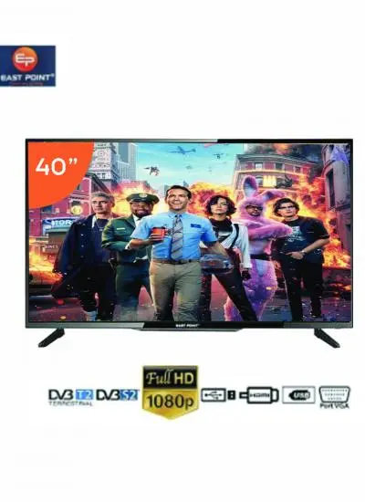 East Point TV Slim Décodeur Intégré HDTV-40LN5100 Noir Vins Rouges Harmonieux Occasion