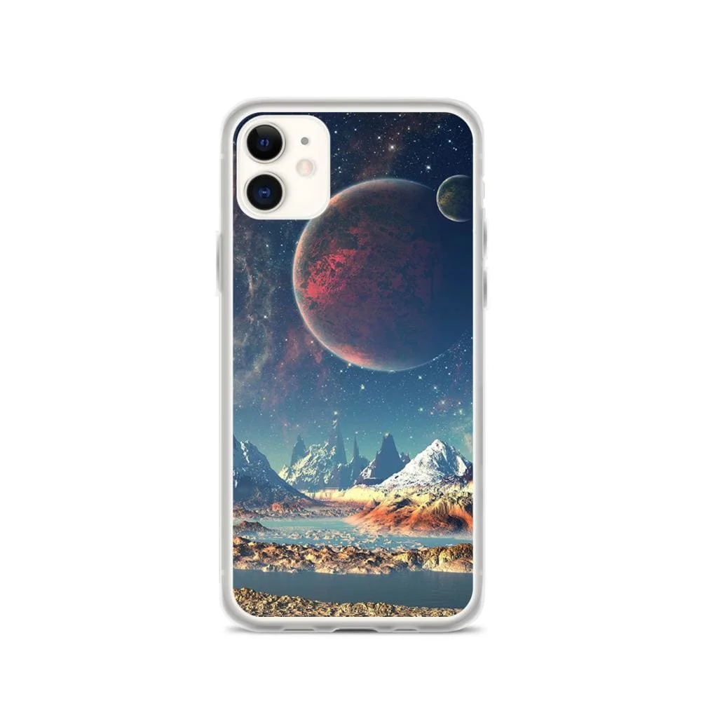 Coque iPhone Paysage Galactique ​Drones Professionnels Grand Public Boutique Française