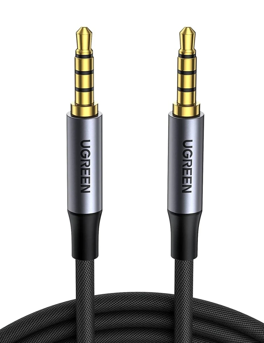 Câble Audio stereo jack 3,5mm TRRS – mâle mâle – 1m – UGreen - Bricolage Organisation de la maison avec des solutions de rangement