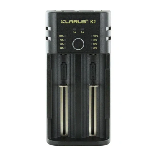 Chargeur Klarus K2 smart charger USB baies Powerbank ion MH Cd Équipements Pensés Instant