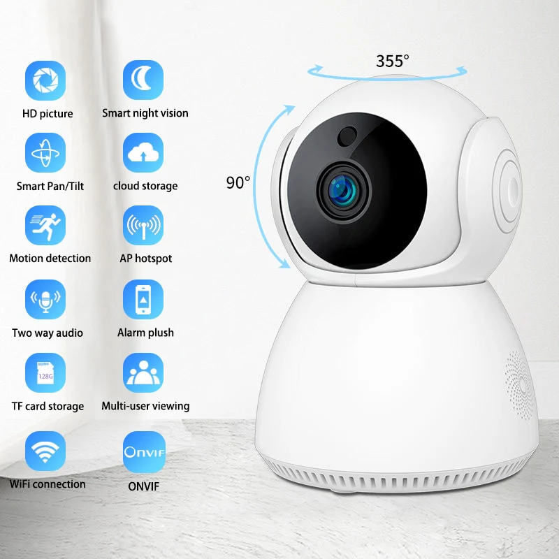 Camera de surveillance WIFI CALUS Q7S - ​Drones Professionnels & Grand Public | Boutique Française​ - Motion sensor