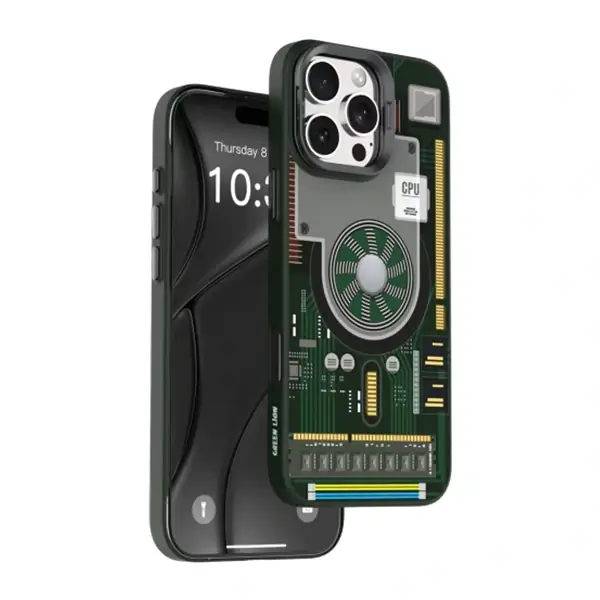 Coque MagSafe pour iPhone 16 Pro – Support de protection pour caméra – Bords surélevés – Green Lion – GNTEMG16PGN – Vert - Saldi Straordinari – Offerte Speciali Disponibili Adesso - {'count': 3, 'name': 'LDLC'}