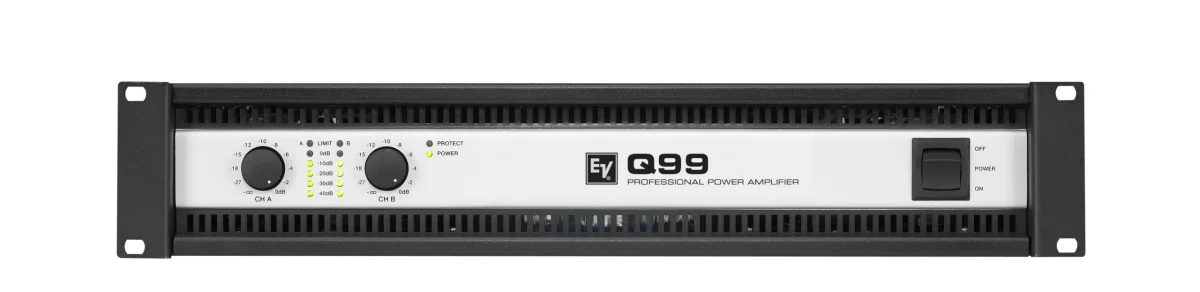 Amplificateur de puissance 2 canaux E.V.® Q99 Karaoke - Saldi Straordinari – Offerte Speciali Disponibili Adesso